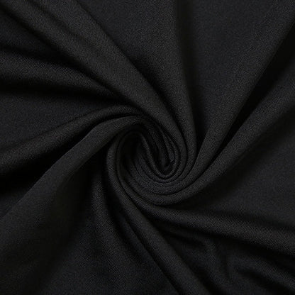 Midnight Bloom Gown – Black